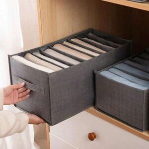 Gray Fabric Storage Organizer